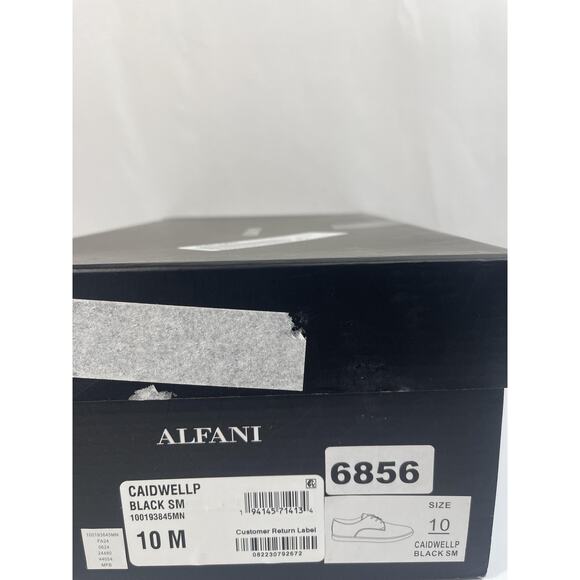 Alfani CAIDWELLP Shoes Mens Size 10M Black Lace Up Casual Sneakers New Box main image 10